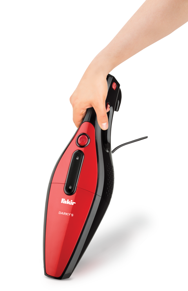 Fakir Darky's 2in1 şaquli kabelli quru tozsoran - Black - 2