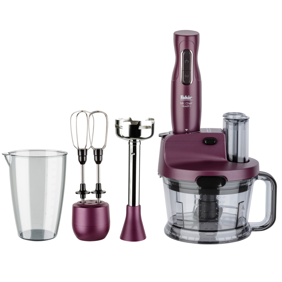 Fakir Mr Chef Quadro Blender Dəsti - Violet - 1
