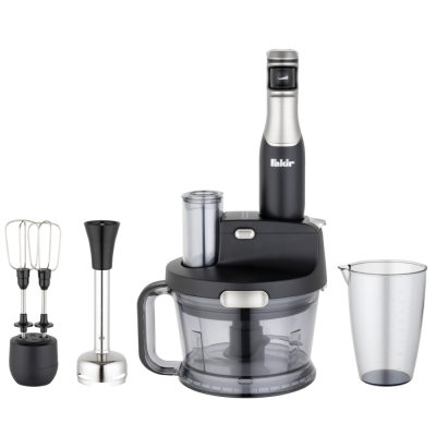 Fakir Speed Quadro Blender Dəsti Black-Silver - Fakir