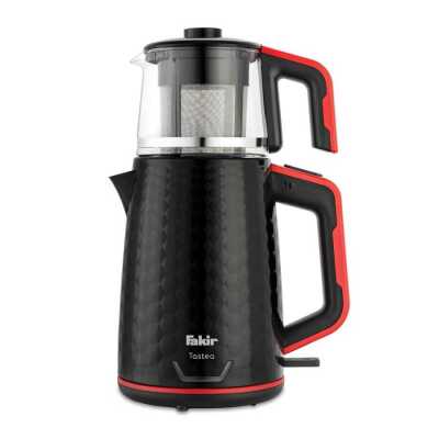 Tastea Çay Makinesi Siyah-Kırmızı - Fakir