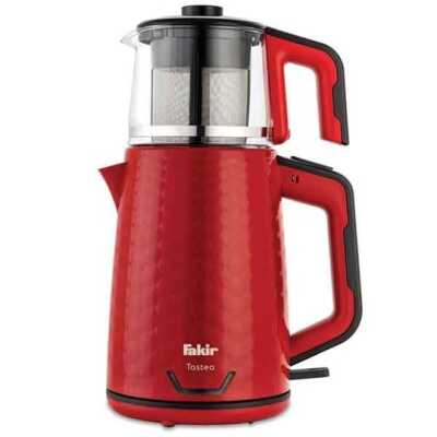 Fakir Tastea Elektrikli Çaydan Qırmızı-Qara - Fakir