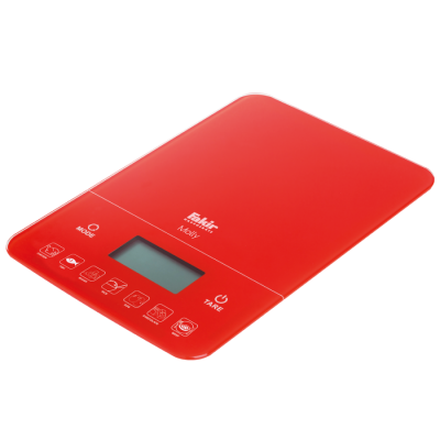 Molly Dijıtal Mutfak Tartısı Kırmızı - Fakir