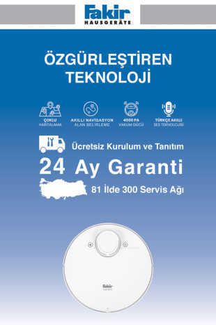 Robert RS 770 Ağıllı Robot Tozsoran - 4