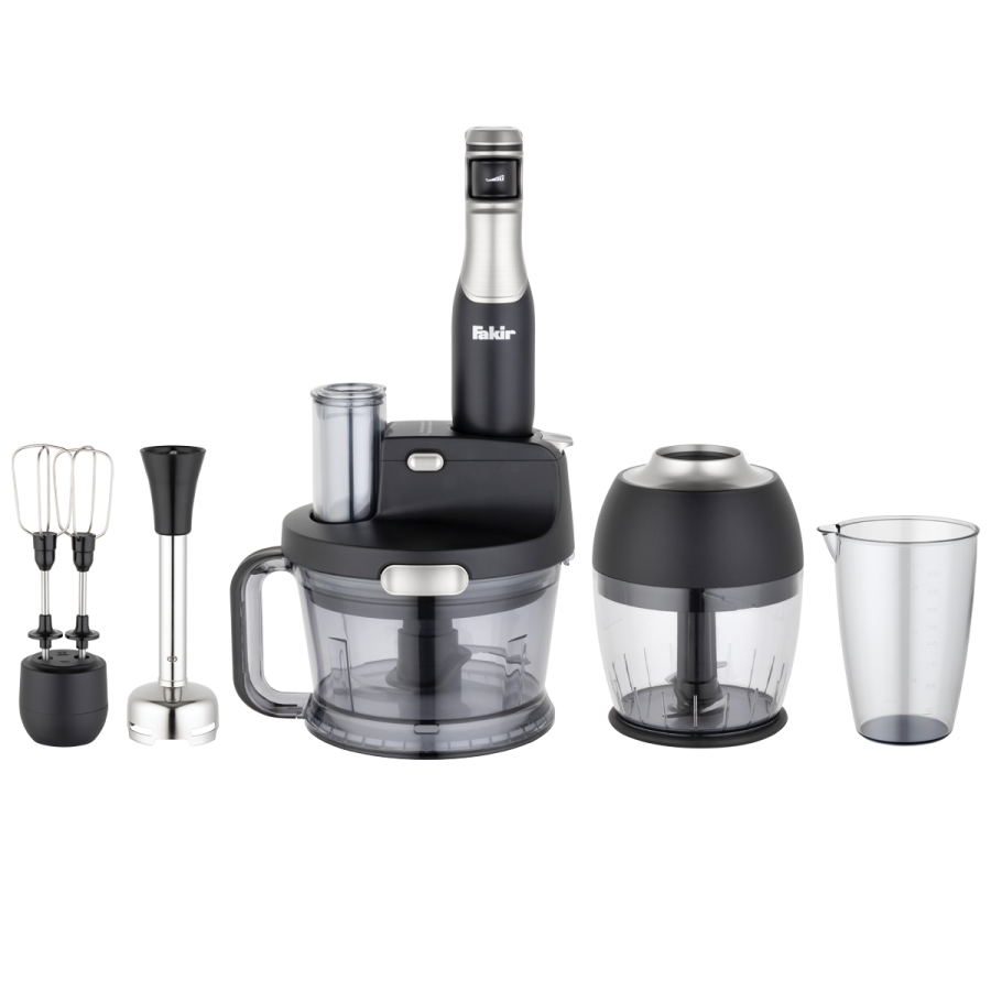 Speed Multi Blender Set Qara və Gümüş - 10